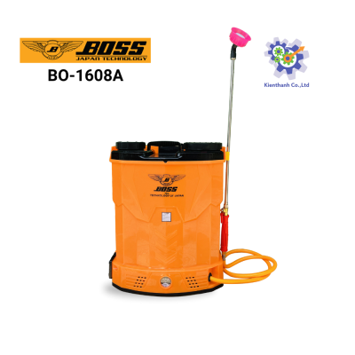 Bình xịt điện BOSS 16L bơm đơn (Model: BO-1608A)