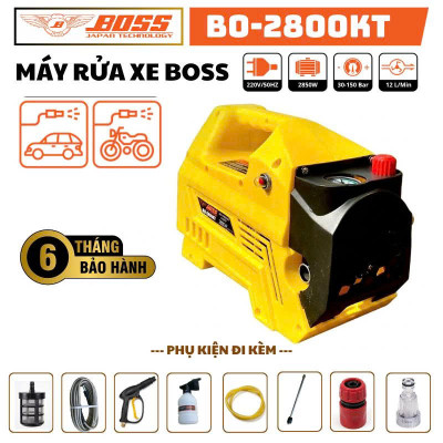 Máy rửa xe BOSS công suất 2850W (Model BO-2800KT)